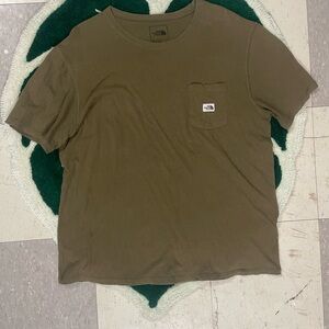 The North Face Men's Khaki Short Sleeve Tee